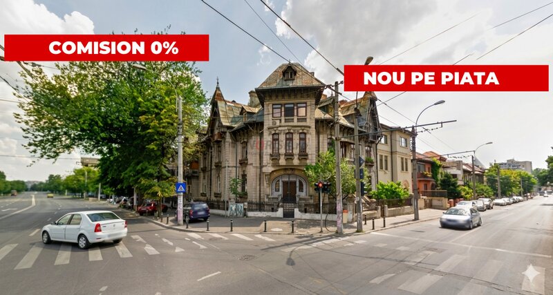 Parter vila interbelica 255mp, fosta resedinta a Generalului Tenescu, 0% comision.
